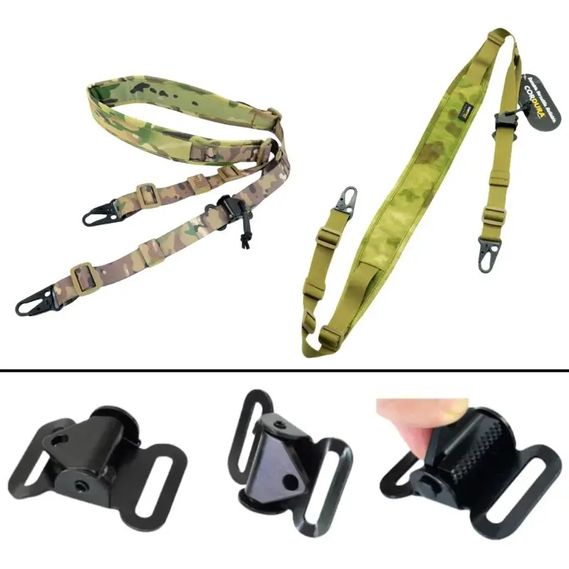 

Охотничья винтовка тактическая Съемная 2-точечная мягкая Боевая модульная стрельба оборудование MC ремешок аксессуары Охотничьи аксессуары