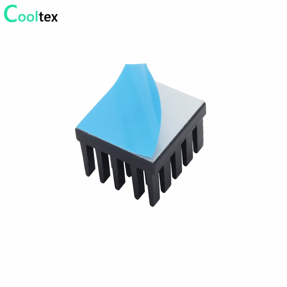 Electronic Chip Cooler Aluminum Heatsink Mini Heat sink For Electronic RAM MOS IC Chip 3D Printer Raspberry Pi Cooling electronic chip cooler cpu radiator cooler cpu cooler