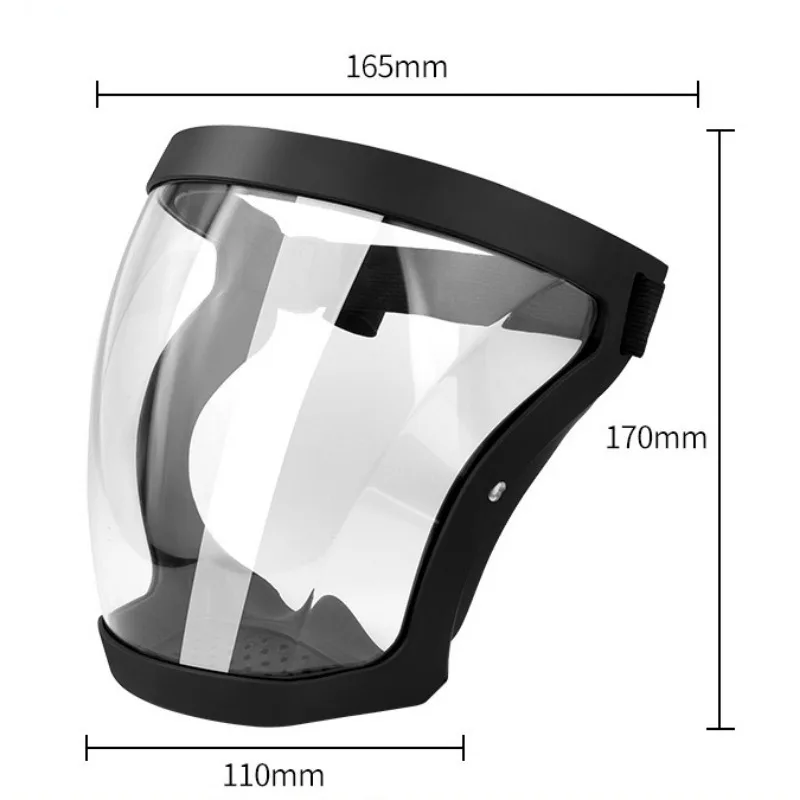 Work Protection Mask Transparent Facial Protector Face Mask Protective Outdoor Heating Home Kitchen Tools Full Face face protector