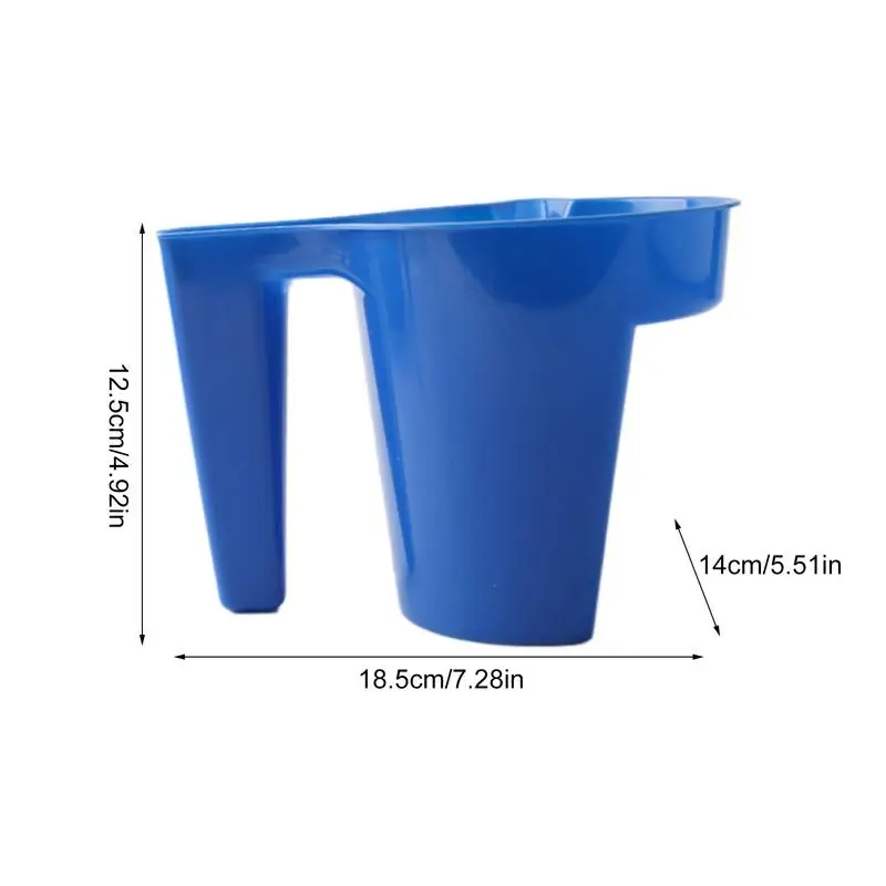 Paint Bucket Lightweight Stain Paint Pail Painting Cup Holder Home Improvement Paint Supplies For Trim Work Base Board Painting images - 6