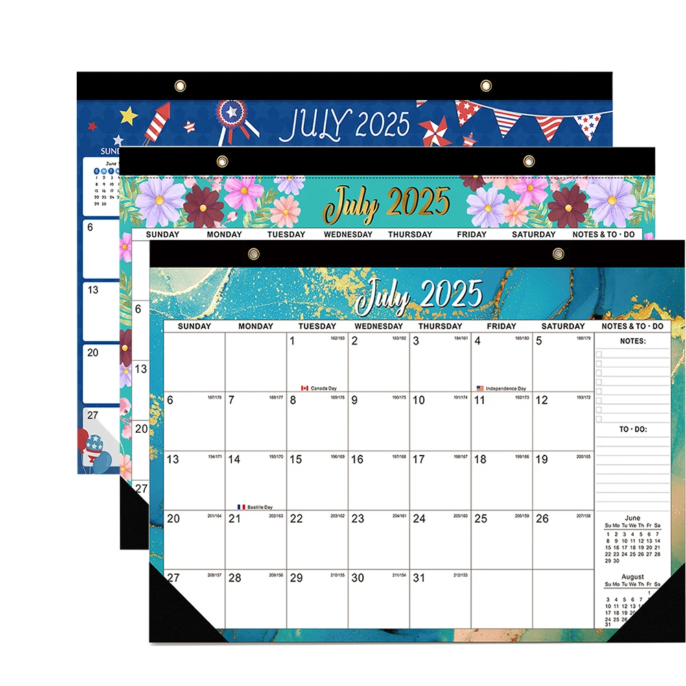2026 12-Month Wall Calendar Planner (July 2025–Dec 2026) 1
