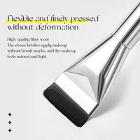 IMAGIC Ultra Thin Foundation Brush Lightweight and Thin Face Contour Brush Flat Contour Brush Blending Foundation Cream Makeup - Image 5