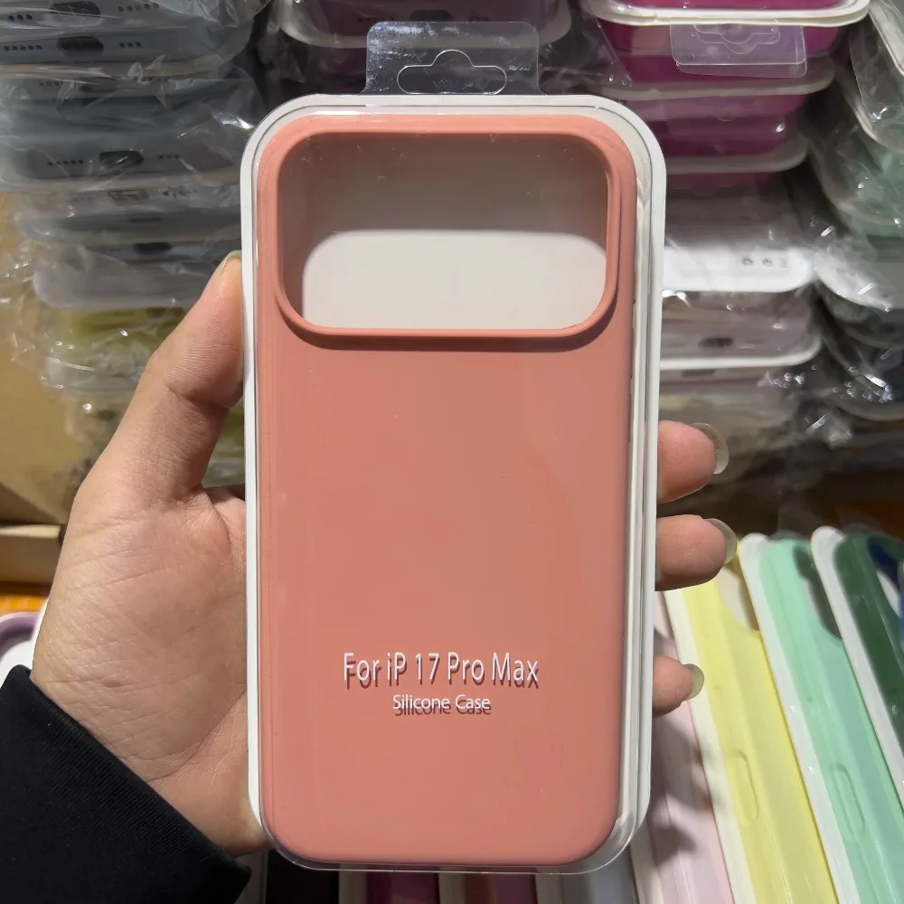 Enhanced Liquid Silicone Shockproof Case - Soft Bumper Anti-Fall Back Cover