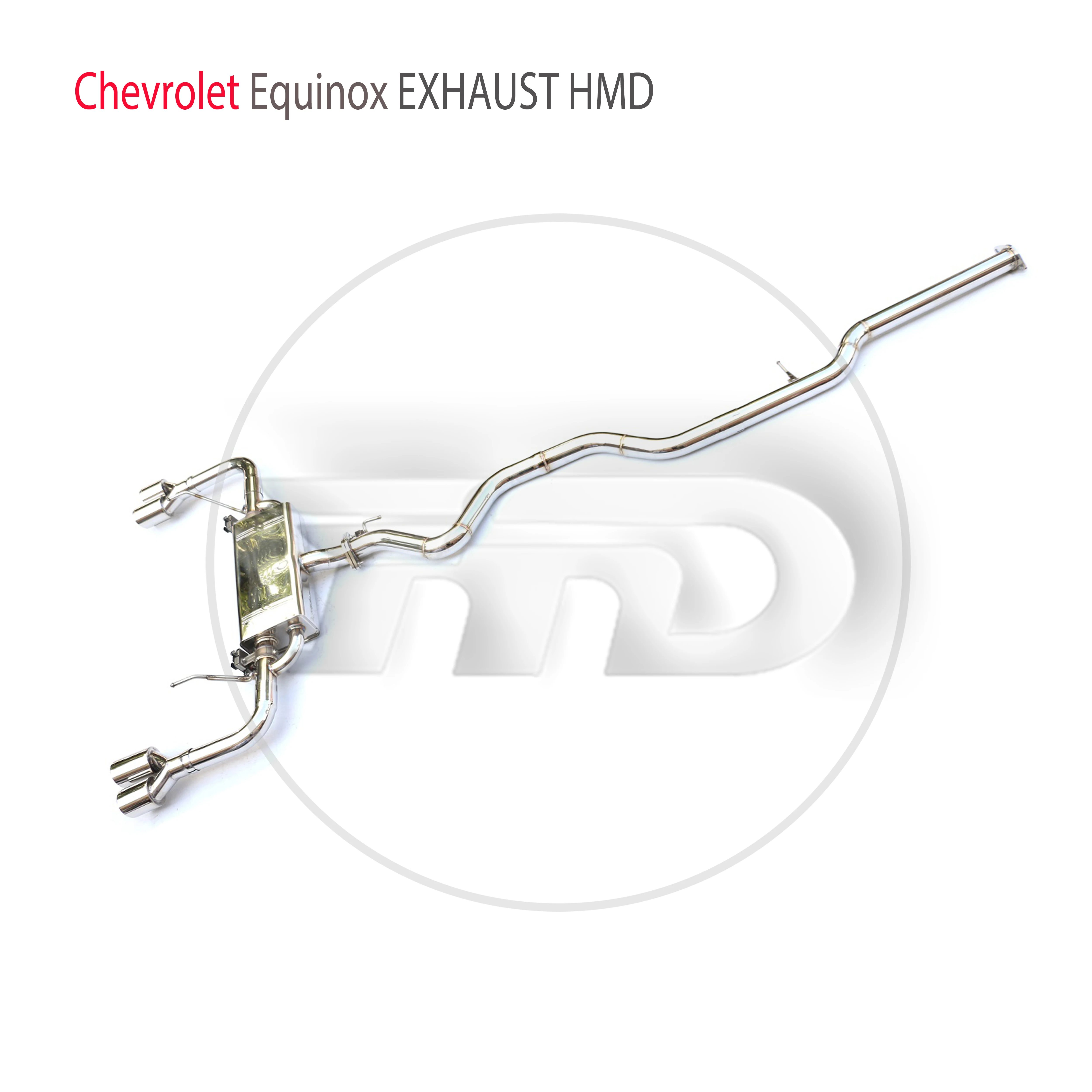 

HMD Stainless Steel Exhaust System Performance Catback for Chevrolet Equinox Auto Accesorios Electronic Valve Muffler