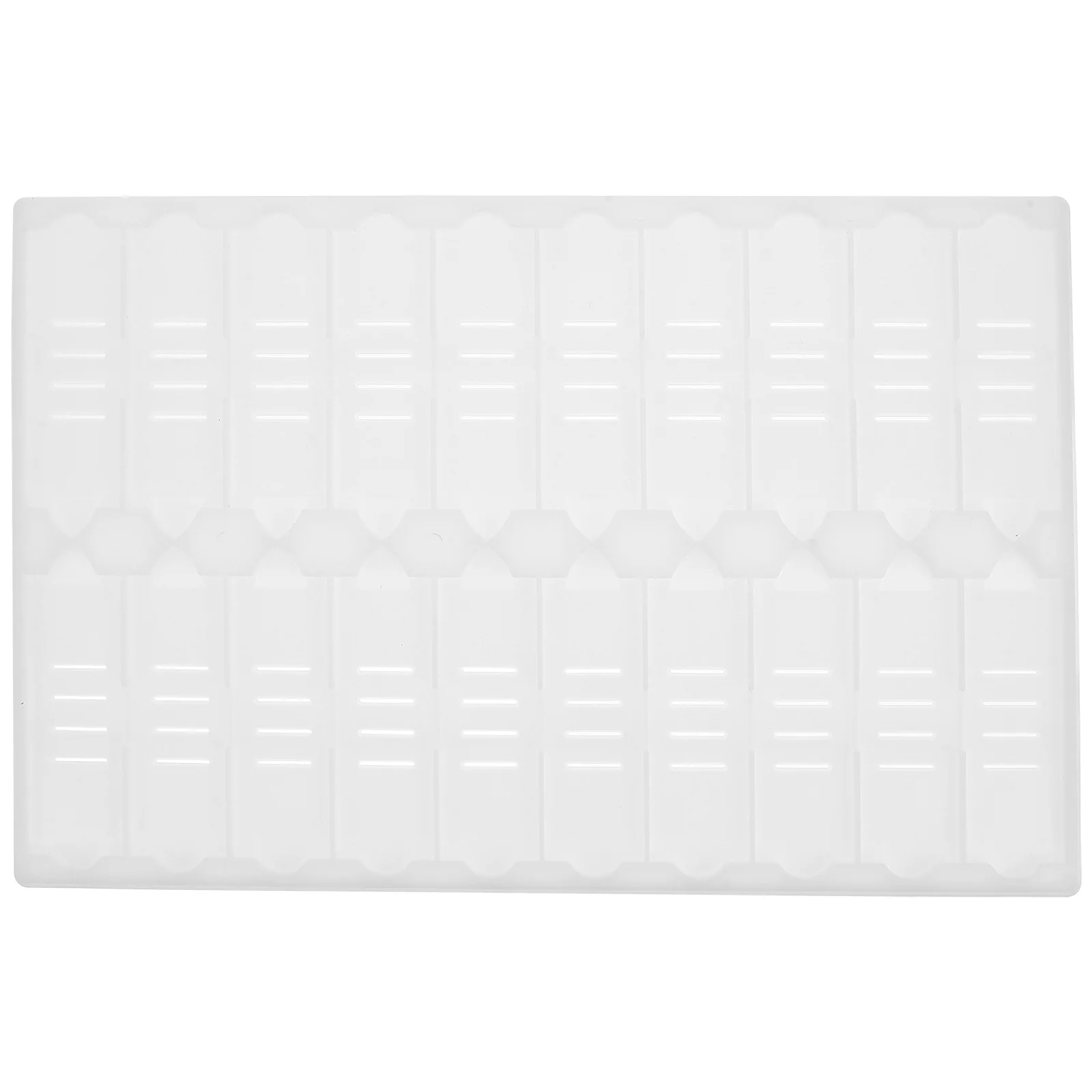 

Glass Slide Storage Board 20 Capacity Microscope Trays Plates Slides Holder Plastic Bracket