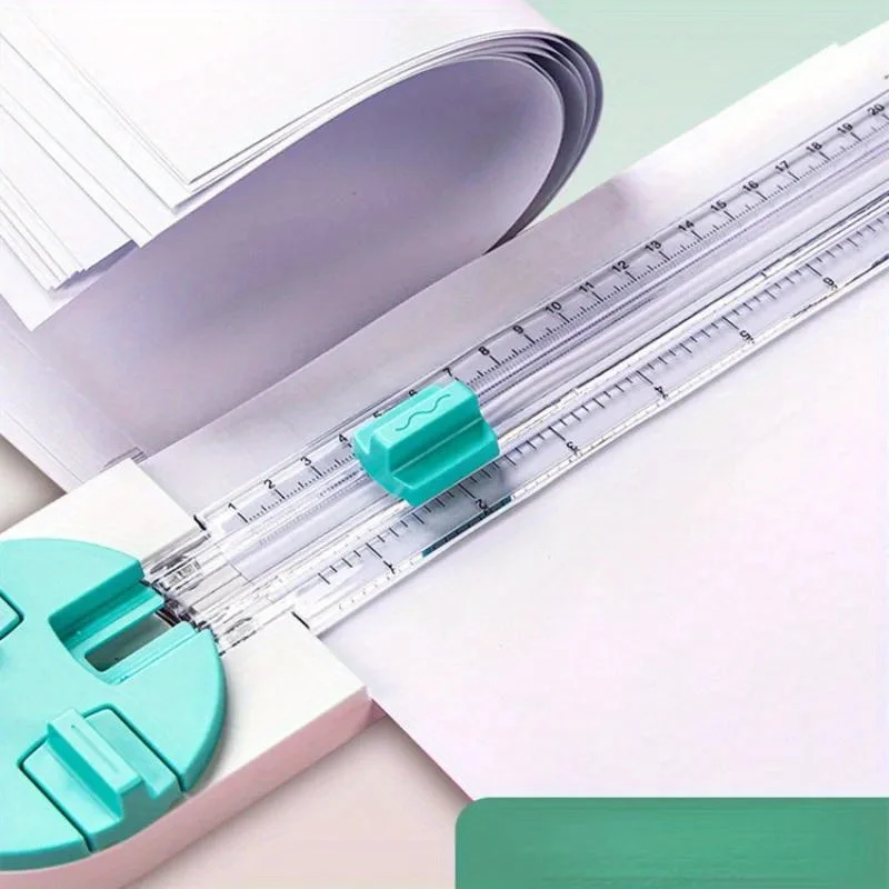 Paper Cutter Multi-function 360-degree Rotary 4 IN 1 For Hand-Cutting Card Art Tools