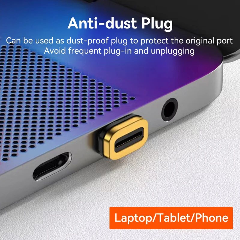 USB C 8K 40Gbps 140W USB4.0 Magnetic Adapter 24Pin Fast Charge Connector for Thunderbolt4 MacBook iPad Pro Samsung Headphone HUB otg adapter usb to type c adapter type c adapter