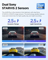 VIOFO A229 PLUS Car Dvr 2K HDR Video Recorder 5GHZ WI-FI GPS Voice Control Dash Camera With SONY STARVIS 2 SENSOR Night Vision 3