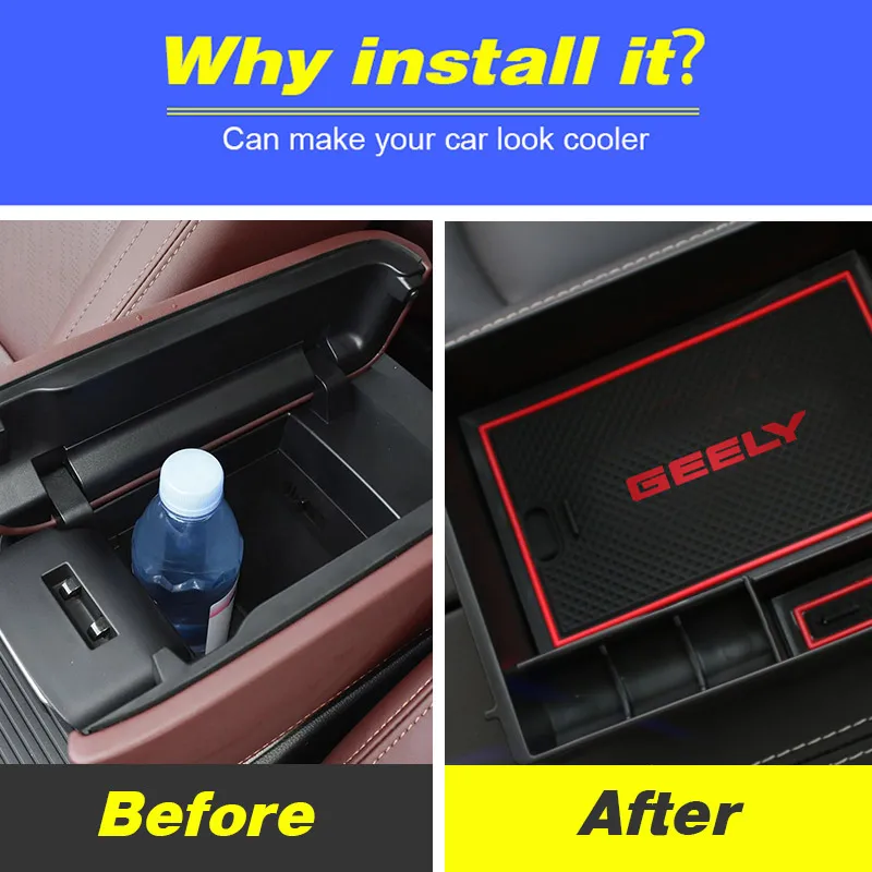 ڵ Ȱ  Ŀ, Geely Okavango 2020-2023 ߾  ̳ ABS ڵ ׸ ׼ Ÿϸ