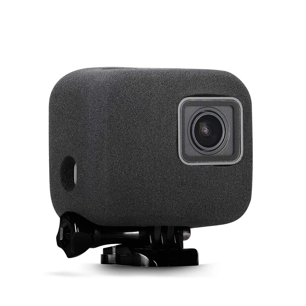 Windproof Wind Foam Noise Reduction  Cover Case For Gopro Hero 7 6 5 Foam Windscreen2018 Black Camera Sponge protect