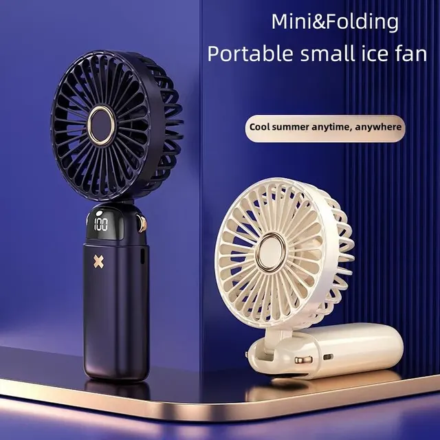 Mini Handheld Small Fan Portable Portable Silent Office