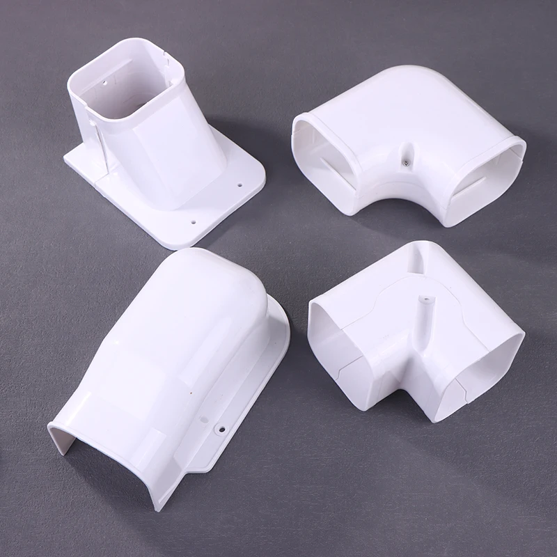 1PCS Air-conditioning Protection Pipe Cover Split & Central A/C Decorative PVC Hose Cover Air-conditioning Decorative Pipe Cover