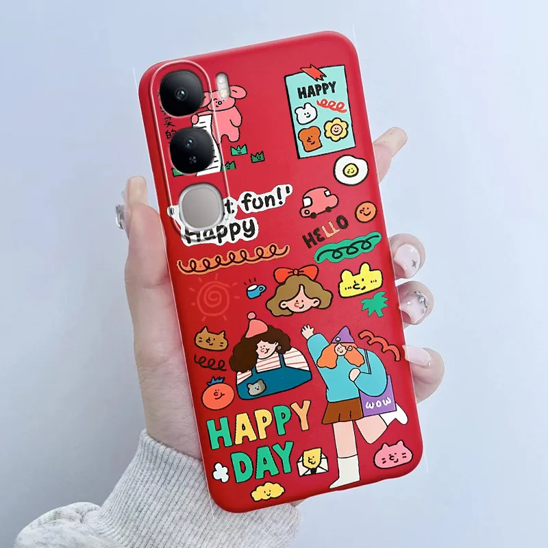 Cute Panda Soft Silicone Back Cover