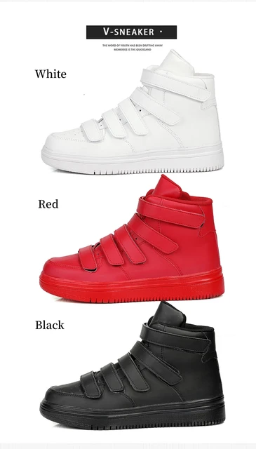 velcro high tops