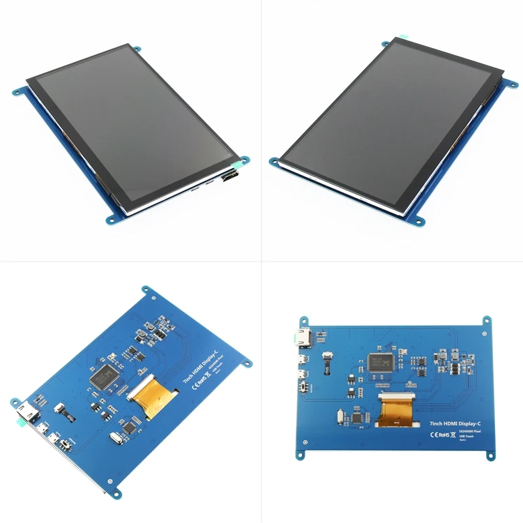   3 B ġ ũ LCD ÷, IPS  ġ ũ, DIY , HD ÷, 7 ġ, 1024x600, 7.0 ġ