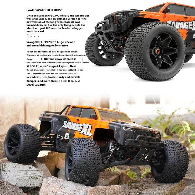 HPI 1/8 Savage XL Flux V2 GTXL-6 6S Elektryczny