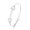 Horse Snaffle Bit Bracelet Double Horse Stirrup  Horse Gift For Women Girls 2