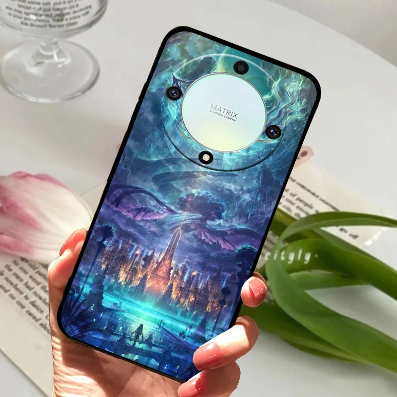 Cartoon Shockproof Soft TPU Silicone Phone Case Cover - Magic6 Lite Series