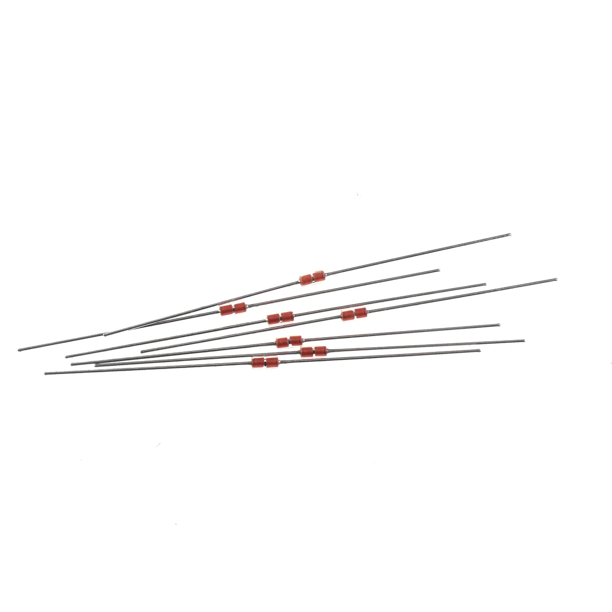 20pcs NTC Thermistor MF58 Glass Sealed Diode Resistance 5K 10K 20K 50K 100K B Value 3950Precision5%Electric Heating Furnace With ntc thermistor