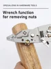 Multifunctional wire stripper Crimper Cable Cutter Adjustable Automatic Wire Stripper Multifunctional Stripping Crimping Pliers 4