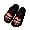 Horror Movie Childs Play Chucky Home Clogs Custom Water Shoes Mens Womens Teenager Shoe 3D Print Garden Clog Beach Hole Slippers 3