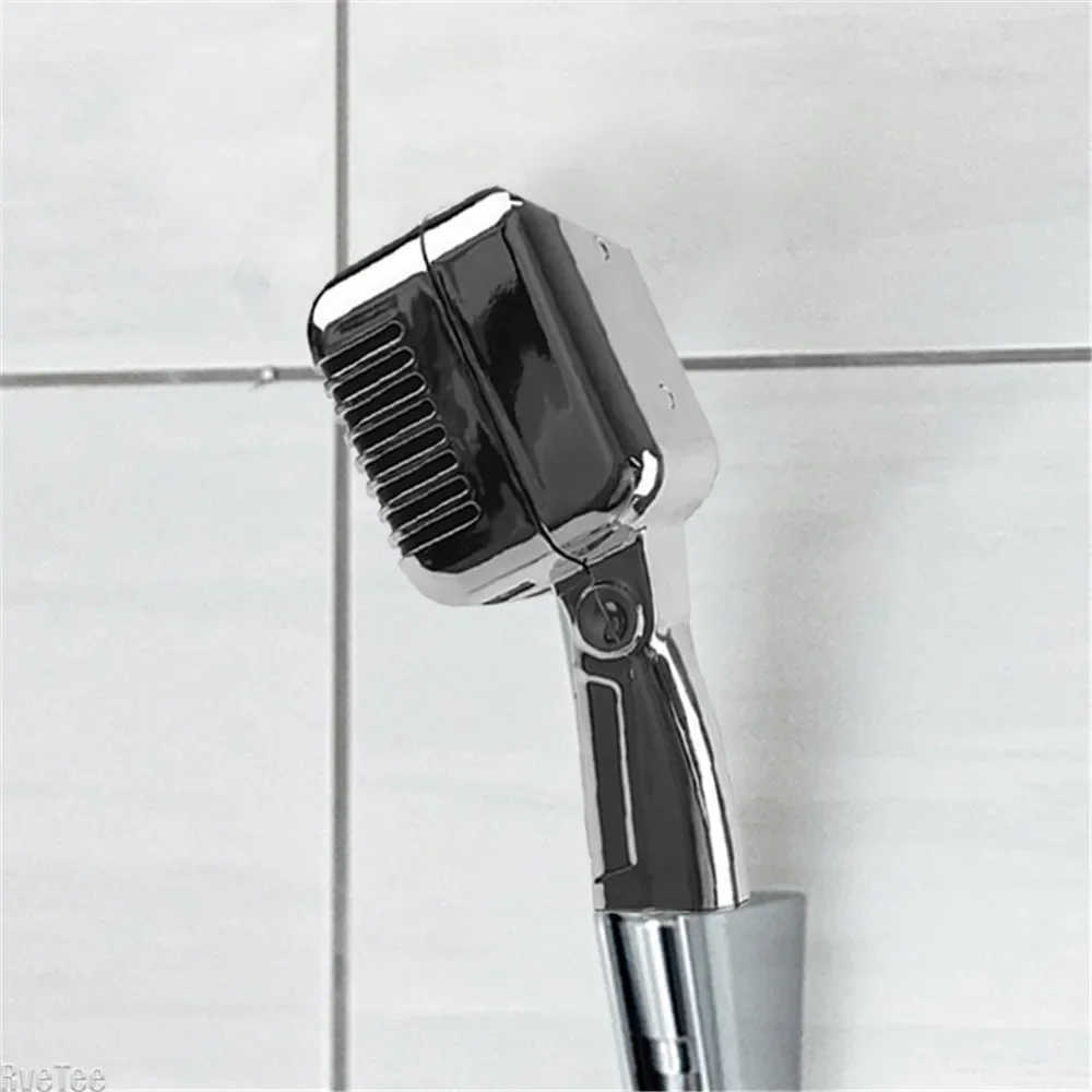 Microphone Shape Funny Shower Head for Man Woman Gift Bathroom Accessories 5