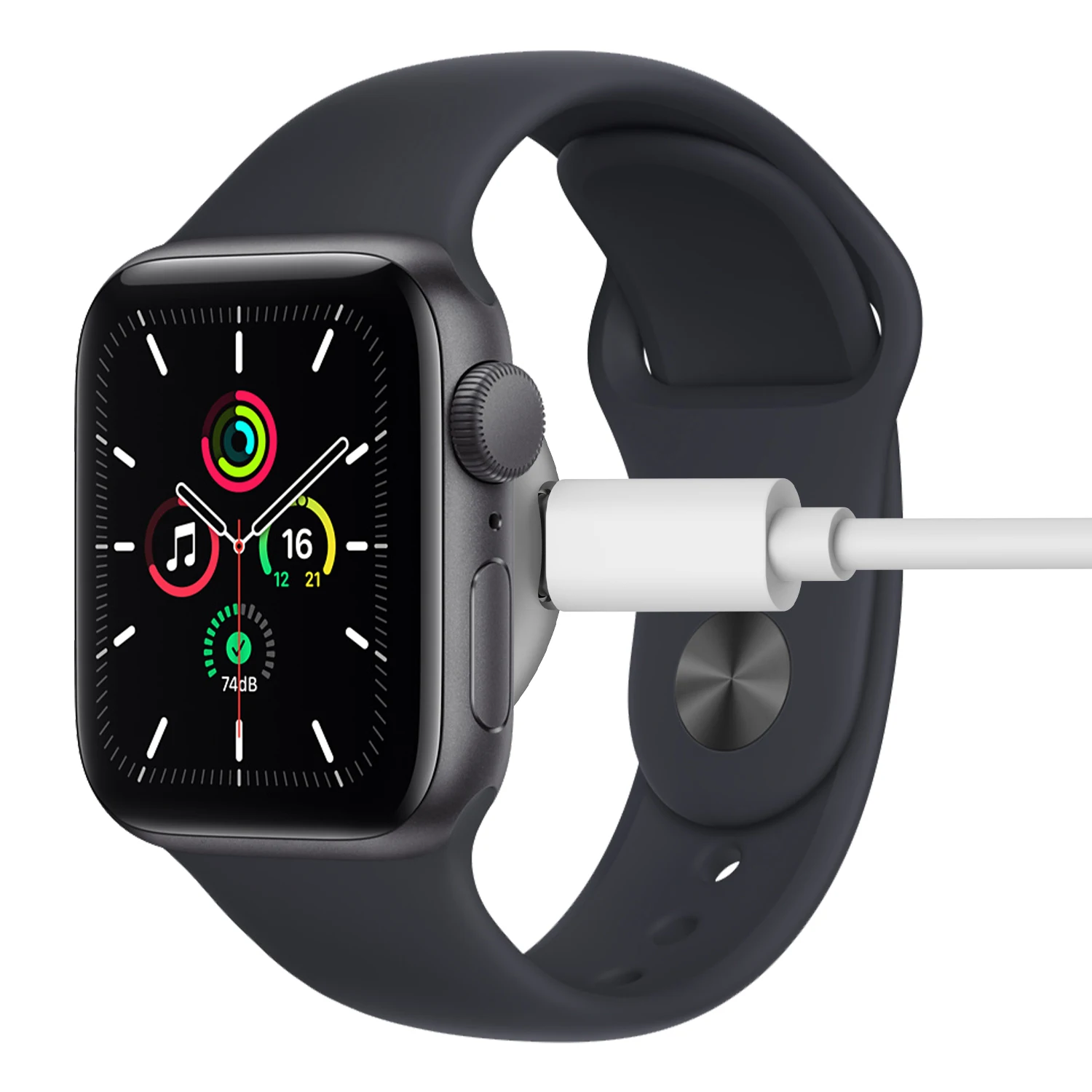 2-حزمة من سبائك الألومنيوم مع شاحن بديل بحبل لساعة...