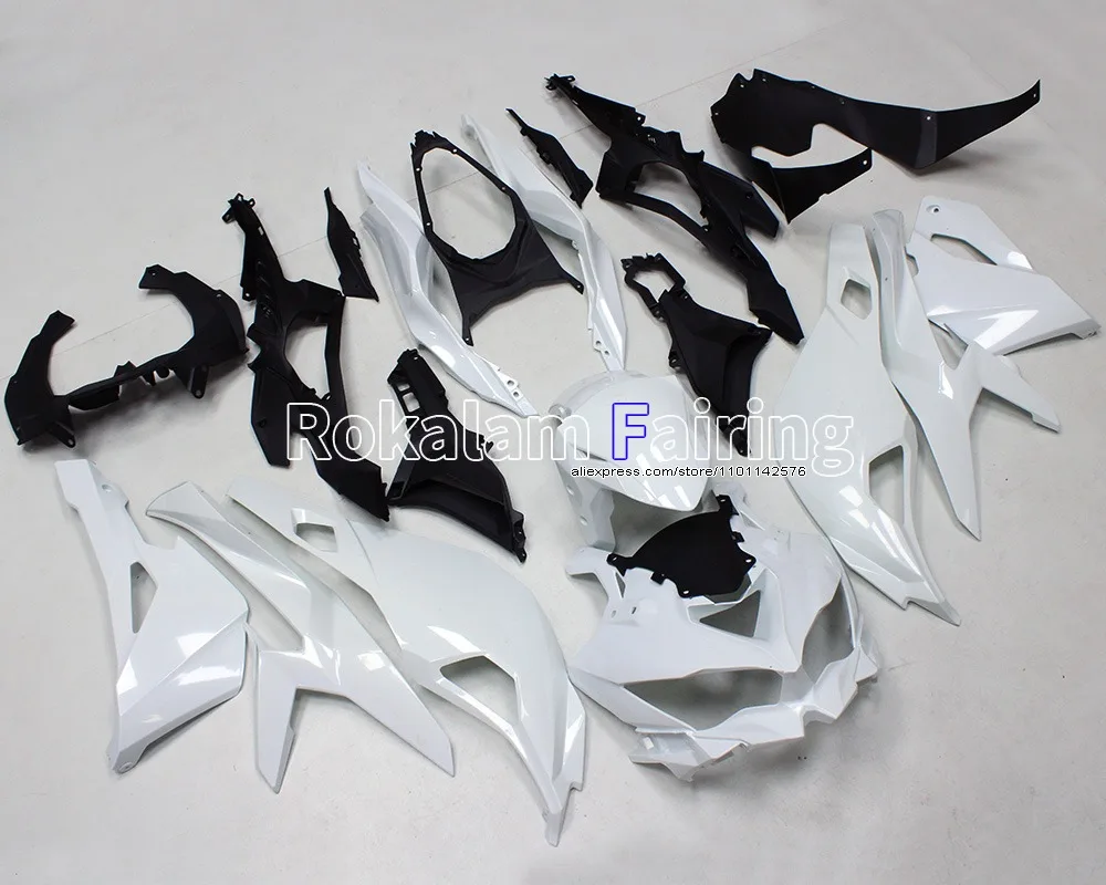 

Обтекатели для мотоциклов Kawasaki Ninja ZX-25R 2020 2021 2022 ZX25R 20 21 22, белый комплект обтекателей для мотоциклов (литьё под давлением)