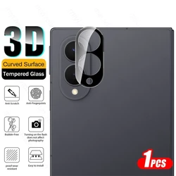 Sleek Black 3D Curved Camera Protector with 9H Tempered Glass Lens Cover - Samsung Z Fold8 (1Piece)