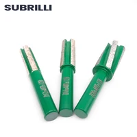 SUBRILLI CNC diamant doigt Bit segmenté roue de routeur D12/16/20MM pour la perçage coupe meulage granit marbre béton 2