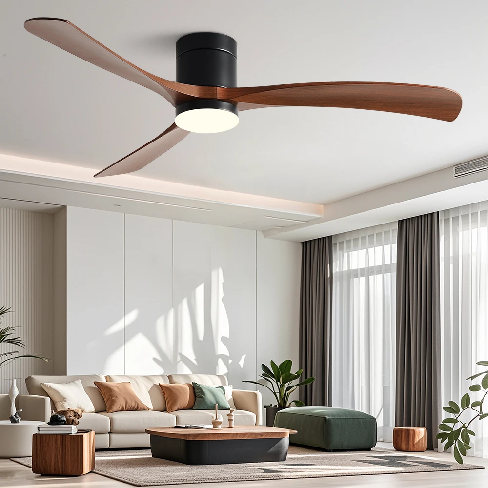 Ventilatore A Soffitto Intelligente 52 Pollici Con Luce LED E Telecomando, Reversibile, Controllo Vocale Alexa Google, Per Interni/esterni - 5
