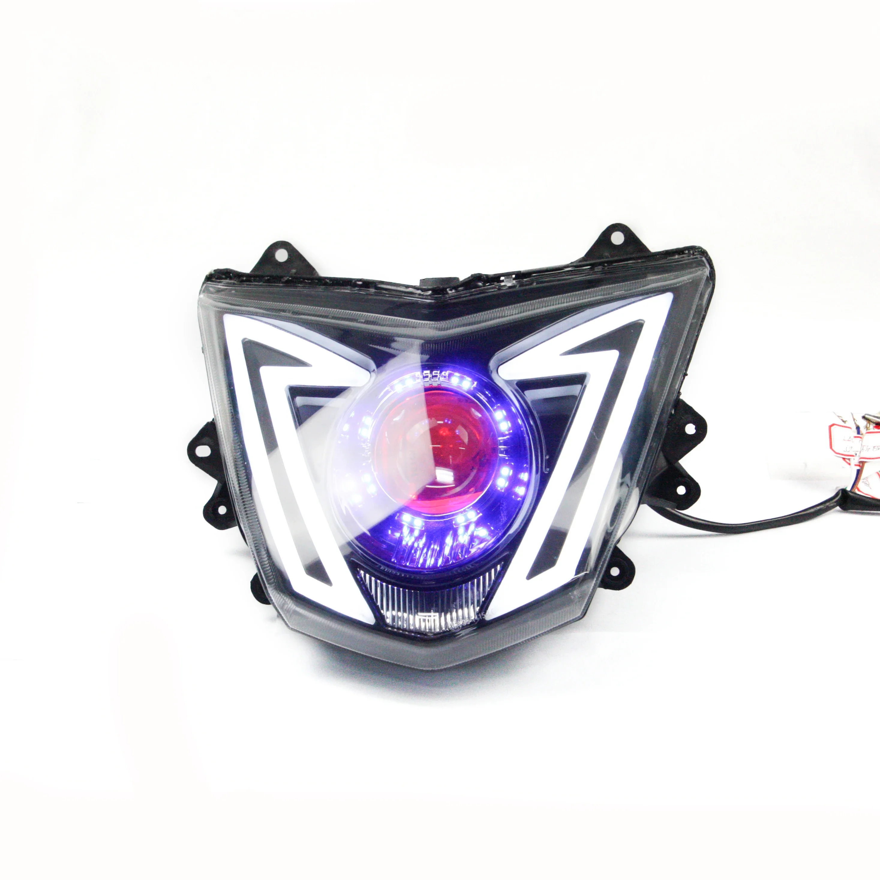 

Motorcycle headlights with led projector lens for YMH CYGNUS-X factory wholesale in China