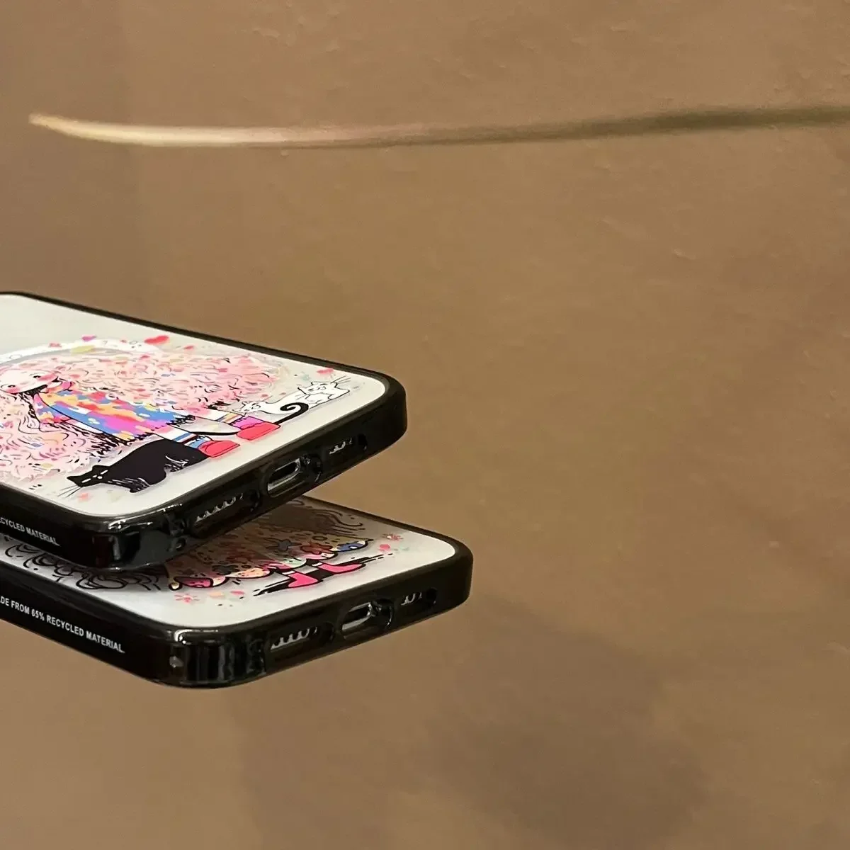 Magsafe Acrylic Cartoon Long Hair Girl Phone Case Cover for IPhone 11 12 13 14 15 Pro Max Case for IPhone 15 Pro Max