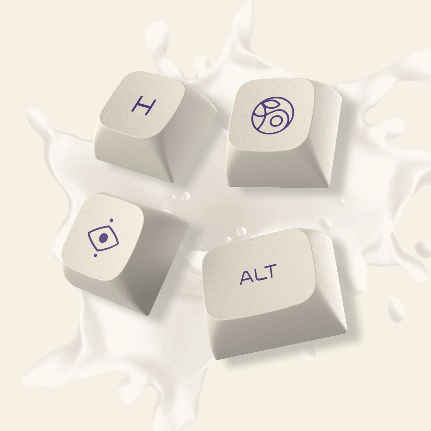 Voilet Leite Xda Perfil Keycap Switches Cherry Gateron mx Teclado Gamer Sublimação Dye Pbt 60 65 75 100 134 Chave - Imagem 3