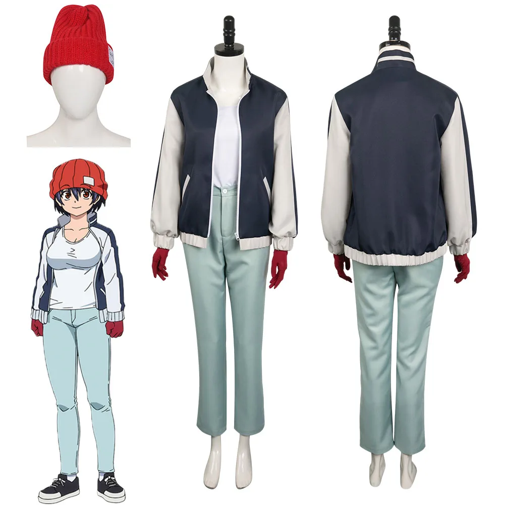 

Anime Undead Cos Unluck Fuuko Lzumo Cosplay Costume Coat Pants Hat Gloves Female Fantasy Outfit Roleplay Halloween Carnival Suit