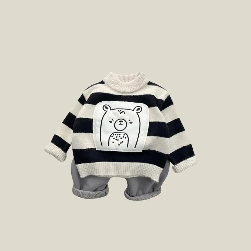 Knit Sweater Autumn Winter Baby Boy Girl Knitted Sweater