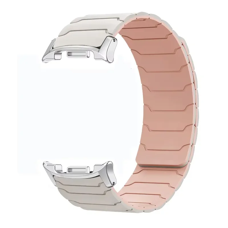 Magnetic Silicone Sports Watch Strap - Universal Fit, Sleek & Durable Bracelet Design