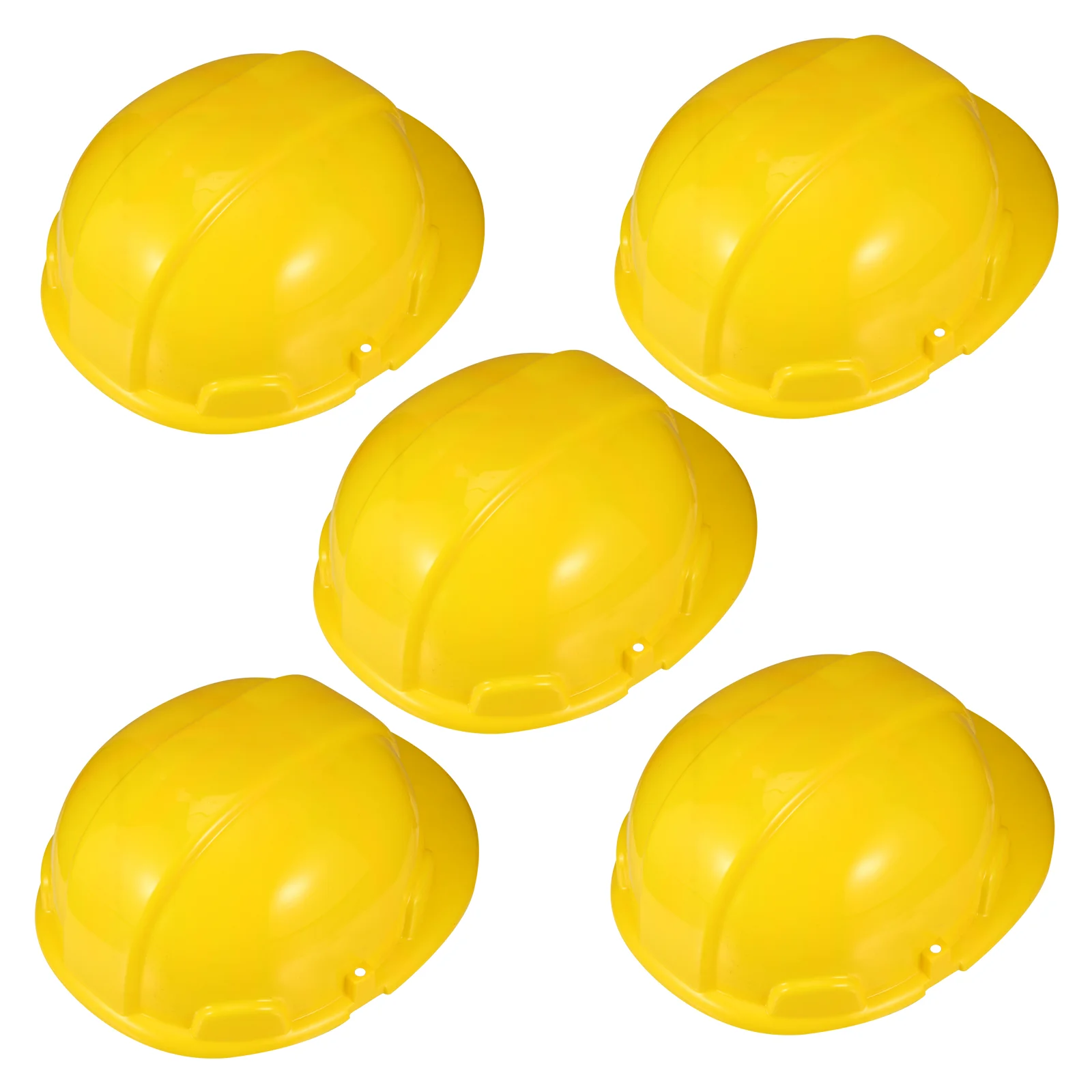 

5 Pcs Mini Toy Engineering Hat Party Supplies Kids Plastic Hats Plaything Worker Child