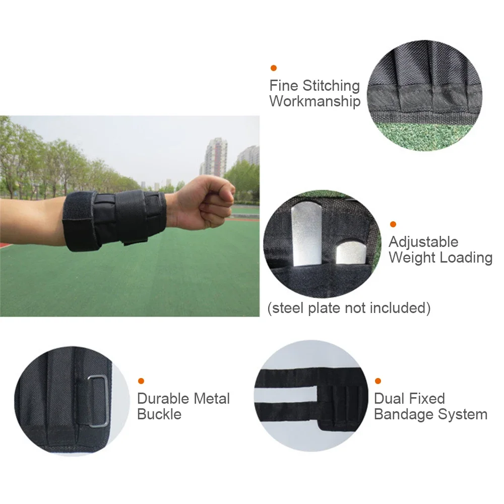 Amazing Weight-Training Gear! 35kg Vest + 5kg Arm Weights + 6kg Leg Weights Set. No Steel or Sandbags Included.