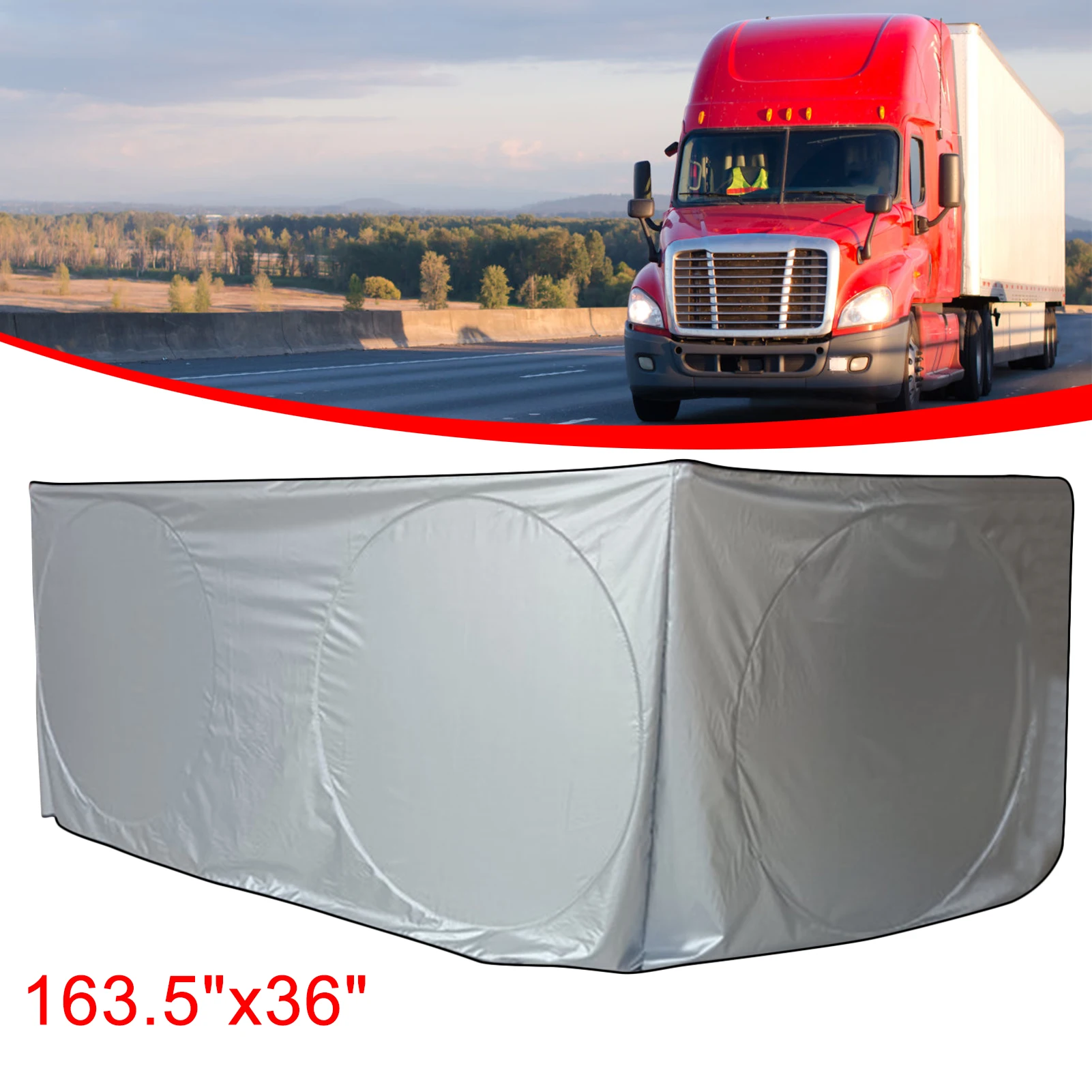 Couverture de Pare-Brise de Voiture, Pare-Soleil Pliable, Couverture Avant  Anti-UV, Protection Solaire de Nuit pour Camion, 220cm x 80cm - AliExpress