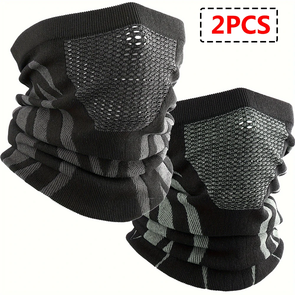 Thermal Winter Neck Gaiter and Face Cover - Versatile Breathable Scarf