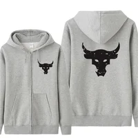 Dwayne Johnson Brahma Bull Tattoo Hoodies Men Fleece Brahma Bull Sweatshirt Hoody Unisex Streetwear 1