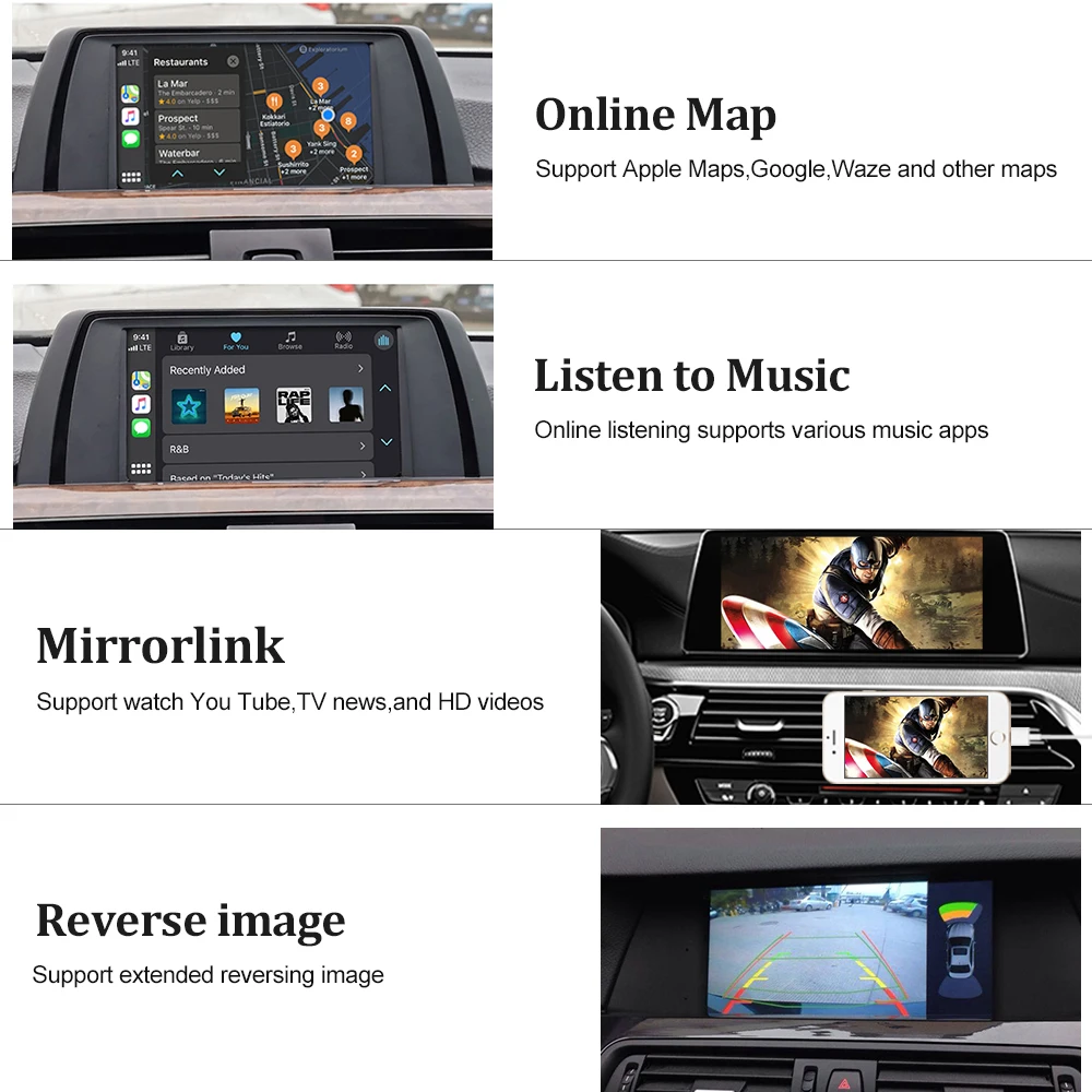 2023   Apple Carplay  ȵ̵ ڵ ̽  X4 X5 X6 F30 F32 G30 BMW EVO iD5 iD6 Carplay 