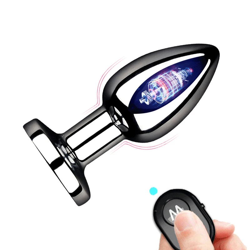 Telecomando Senza Fili Butt In Metallo Plug Anale G Spot Vibratore Prodotti Del Sesso Maschile Femminile Giocattoli Sexy Per Donne Uomini Adulti 18 Se