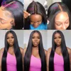 2x6 Lace Closure 14-26 inch Brazilian Straight Lace Closure 6 Inch Deep Part Closure Human Hair for Women Middle Part 5