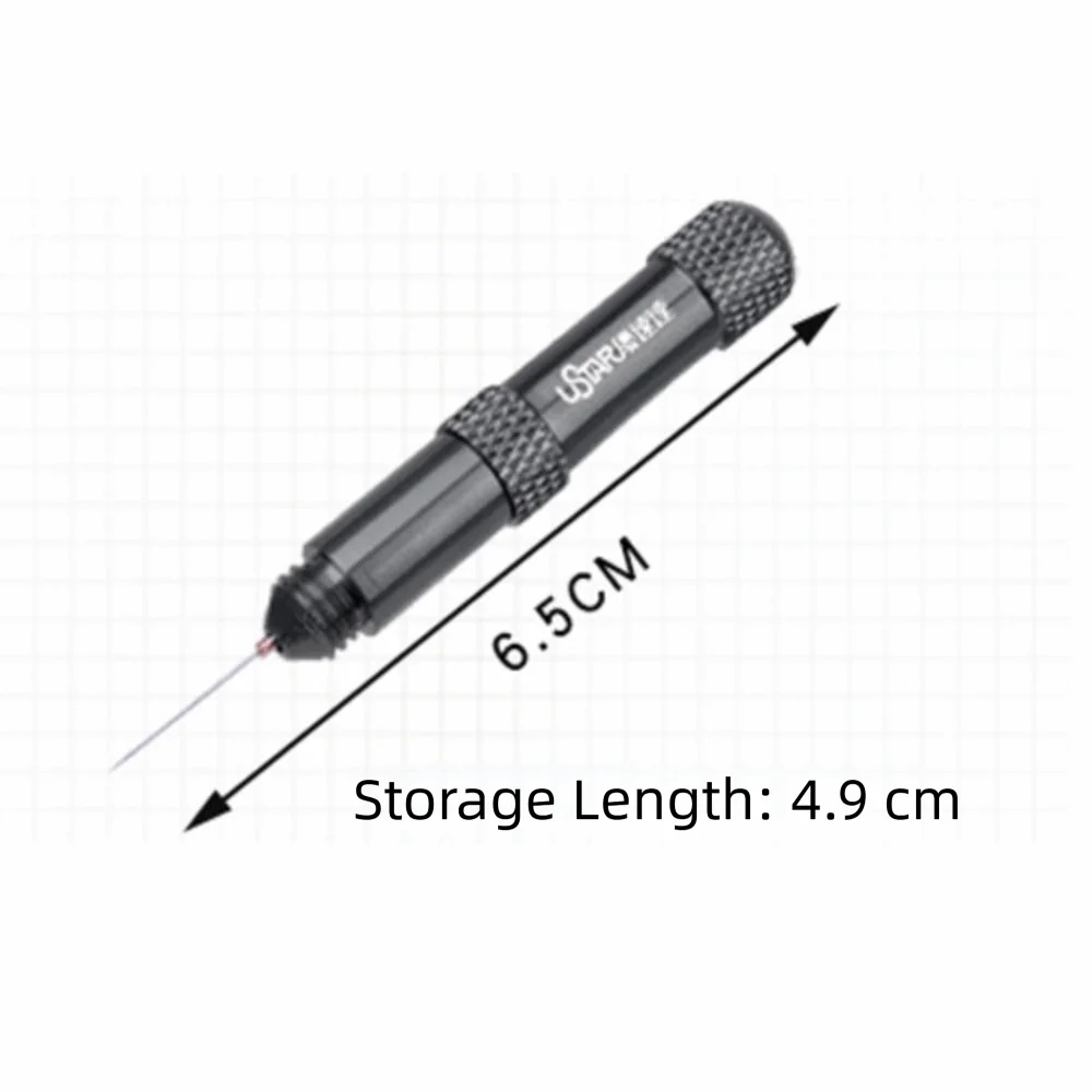 Mini Model Dispensing Stick Small Part Stable Model Glue Dispensing Assistant Portable Metal Glue Applicator Needle Hobby Craft