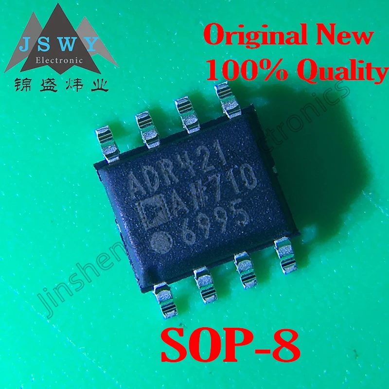 

5PCS free shipping ADR421ARZ ADR421 ADR430ARZ ADR430 SMD SOP8 high precision reference voltage source chip 100% genuine stock