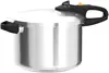 8.4 Quart Multi-Setting Pressure Cooker with Digital Cookbook and Steamer Basket - Polished Stainless Steel ( 1