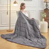 Weighted Blanket Adults 20lb King Size Deep Pressure Stimulating Cooling Nontoxic Glass Beads Hypoallergenic Microfiber 5