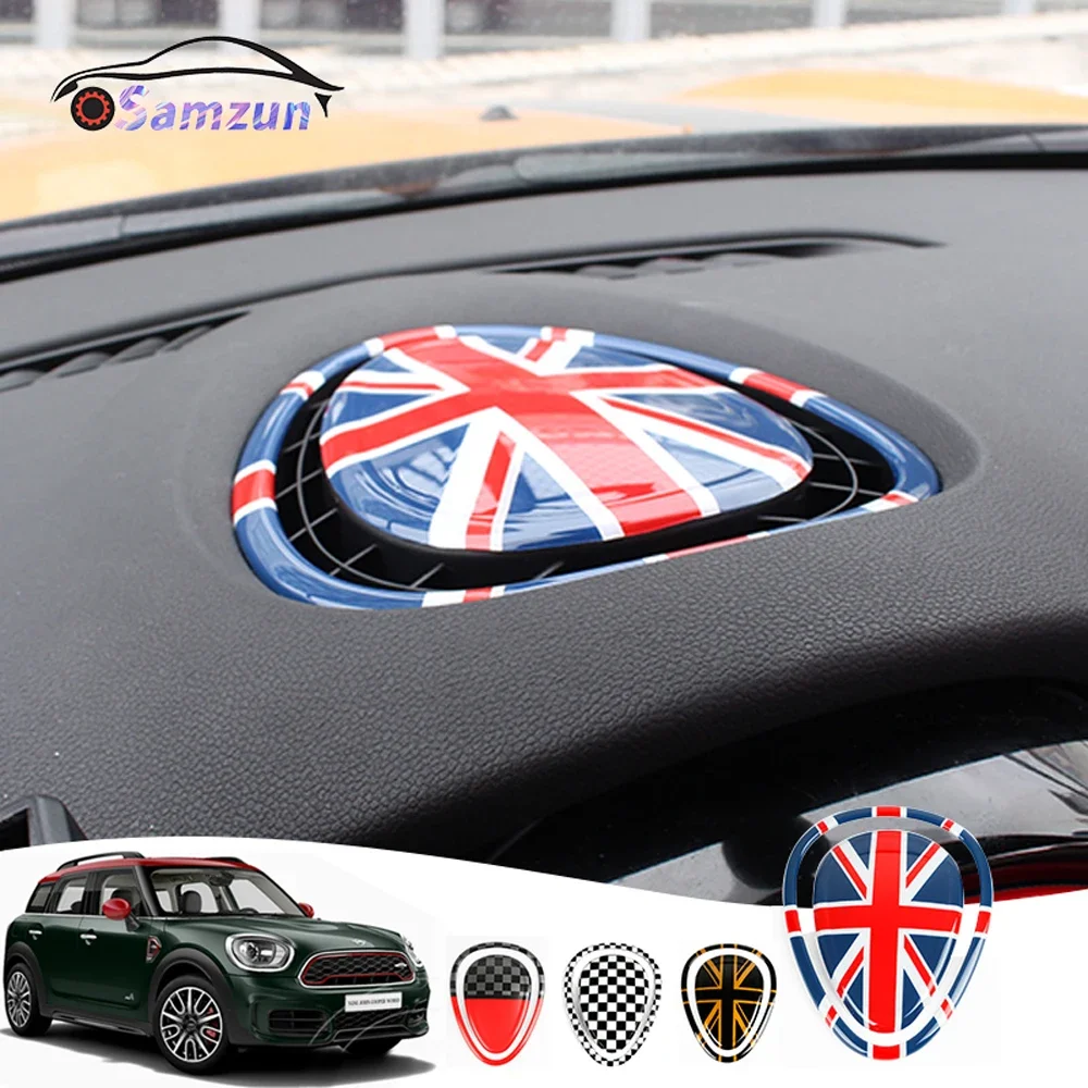 

For MINI Cooper F54 Clubman F55 F56 F57 Hardtop Car Interior Styling Dashboard Outlet Sticker Center Console Cover Accessories